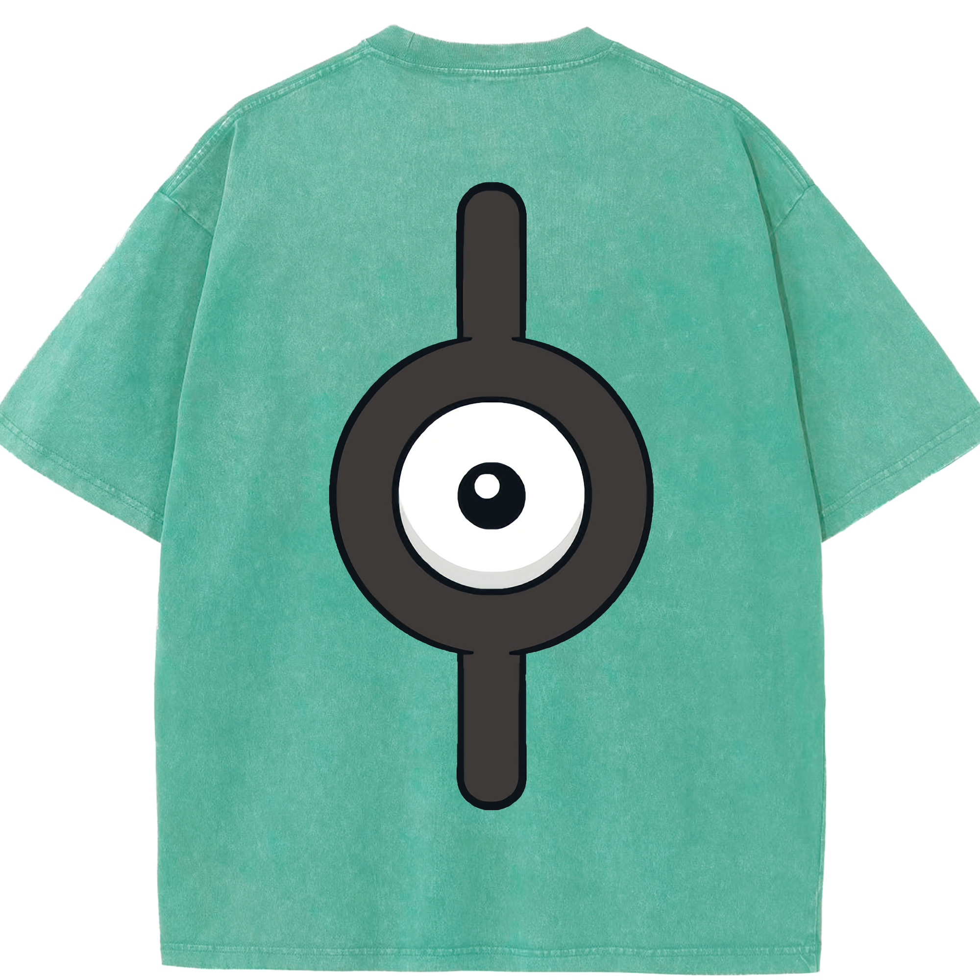 （画像用） ポケットモンスター Pokémon 綿100% ヴィンテージ風 半袖Tシャツ（背面プリント）